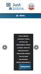 Mobile Screenshot of just-steuerberater.de